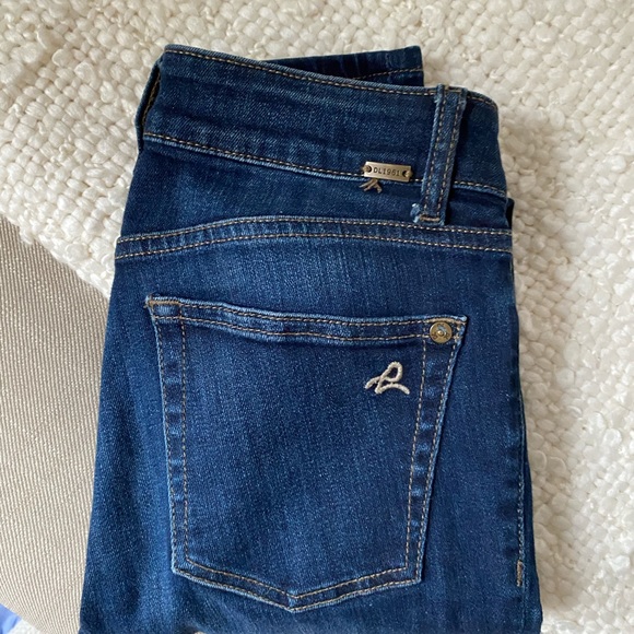 DL1961 Dark Wash Denim Jeans - Picture 4 of 4